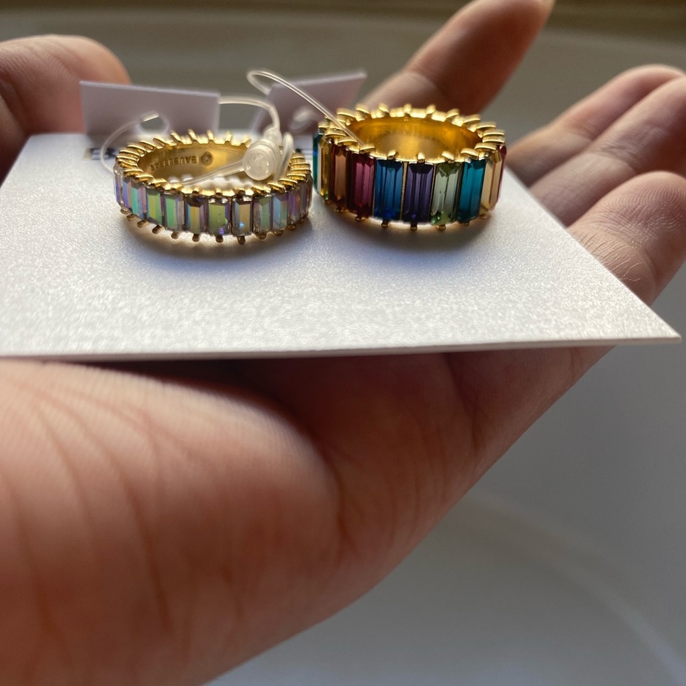 2 Bauble Bar Alidia rings sz 6